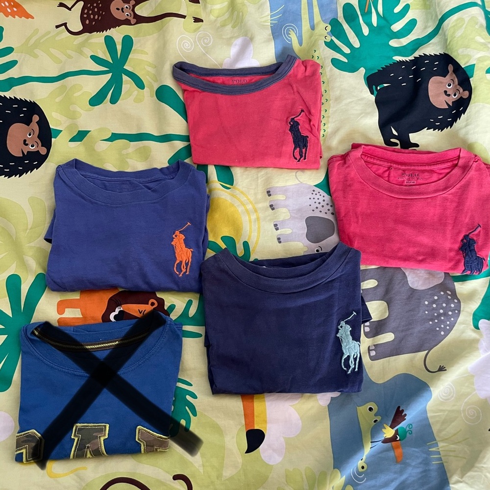 📦Sold📦Ralph Lauren Kids Polo Shirts - Set of 4